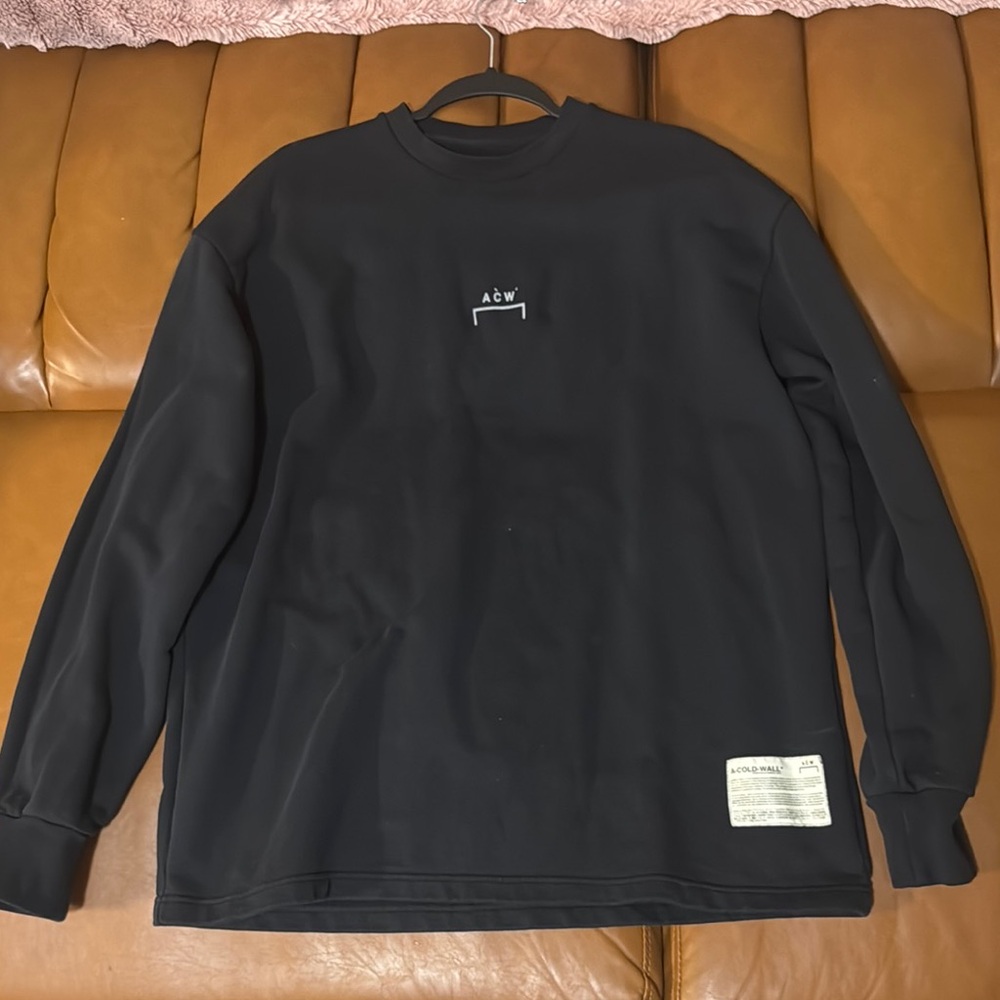 A-COLD-WALL* Black Sweatshirt